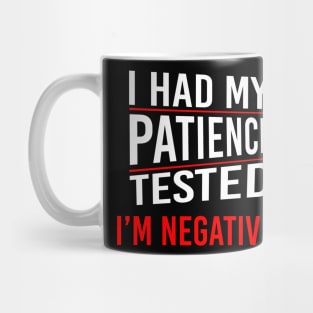 Patience Negative Mug